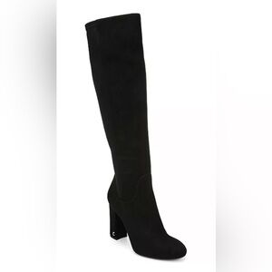 Womens Clarimont Tall Stretch Knee-High Boots Size 8.5